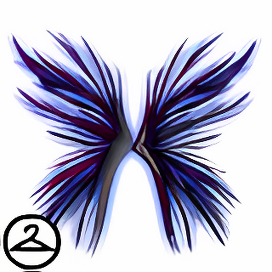 Feathery Gothic Wings