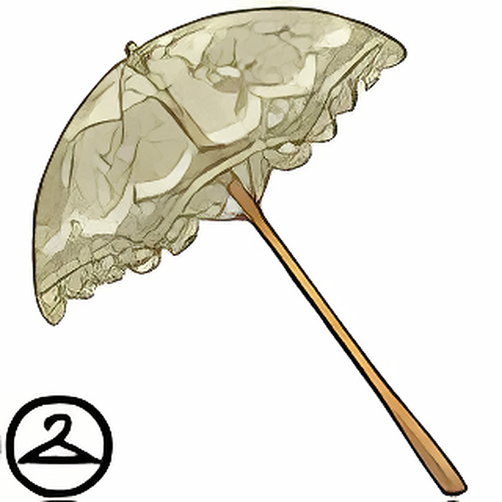 Delicate Lace Parasol