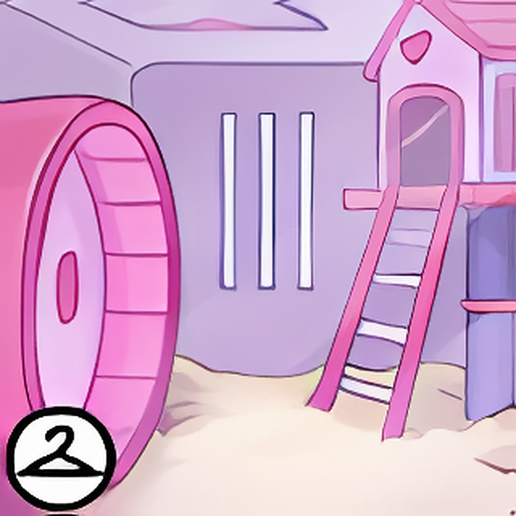 Inside a Petpet Cage Trinket