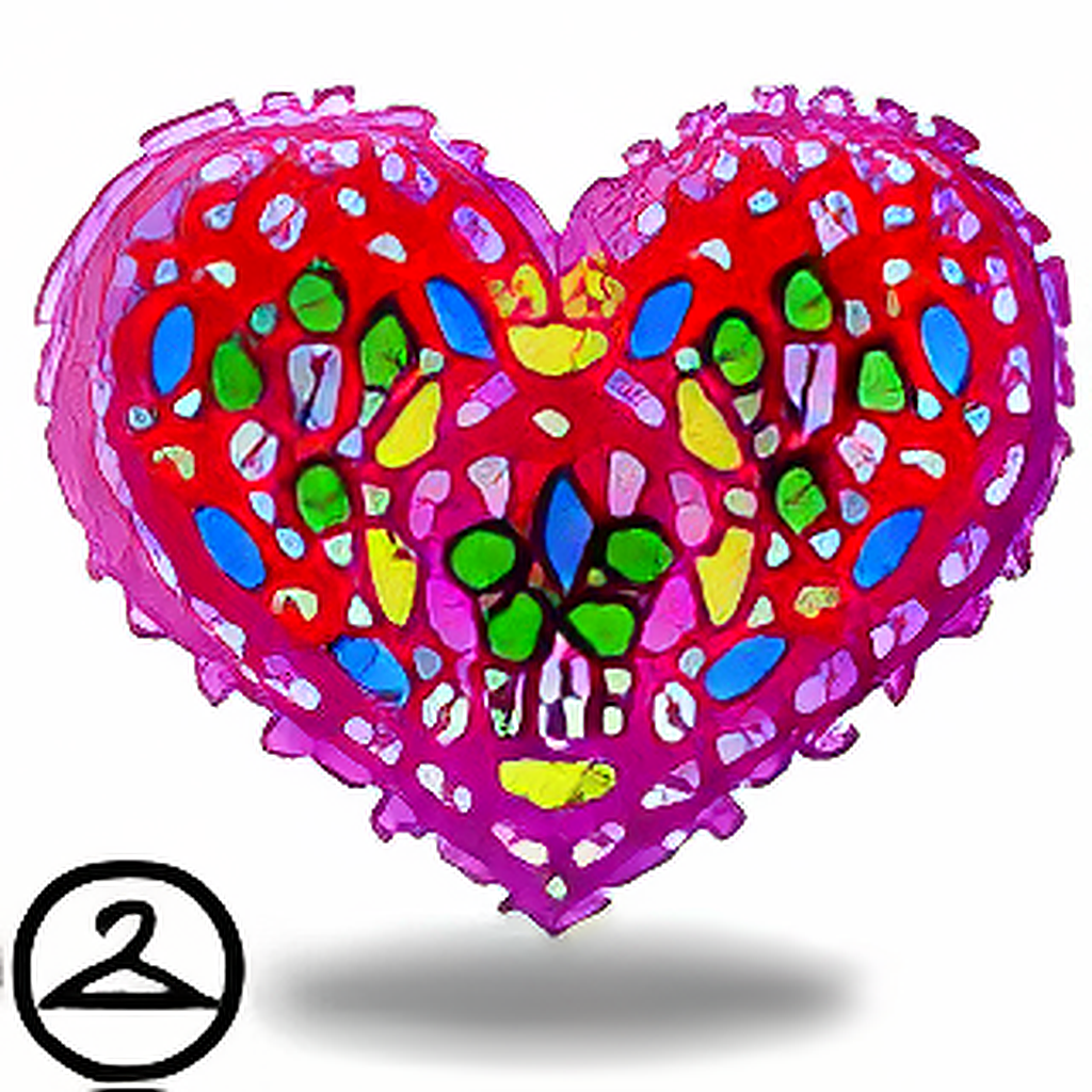 Giant Gemstone Heart