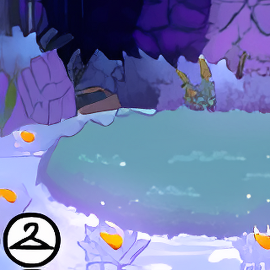 Magical Lotus Stream Background