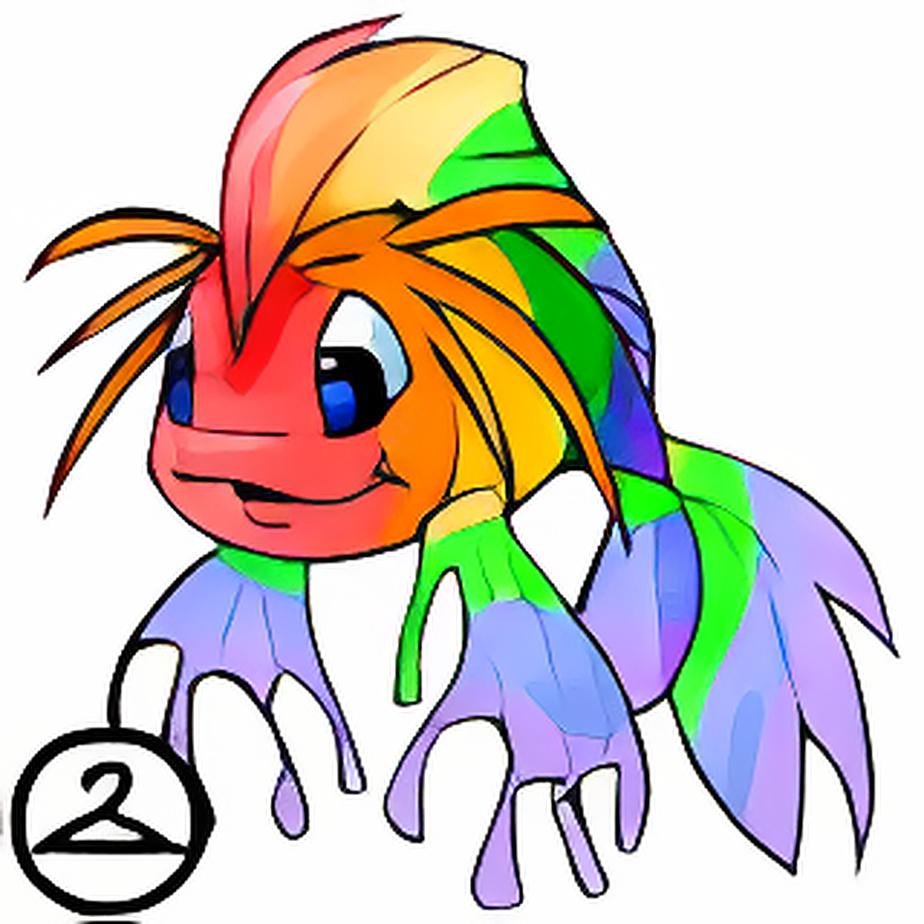 Nostalgic Rainbow Koi