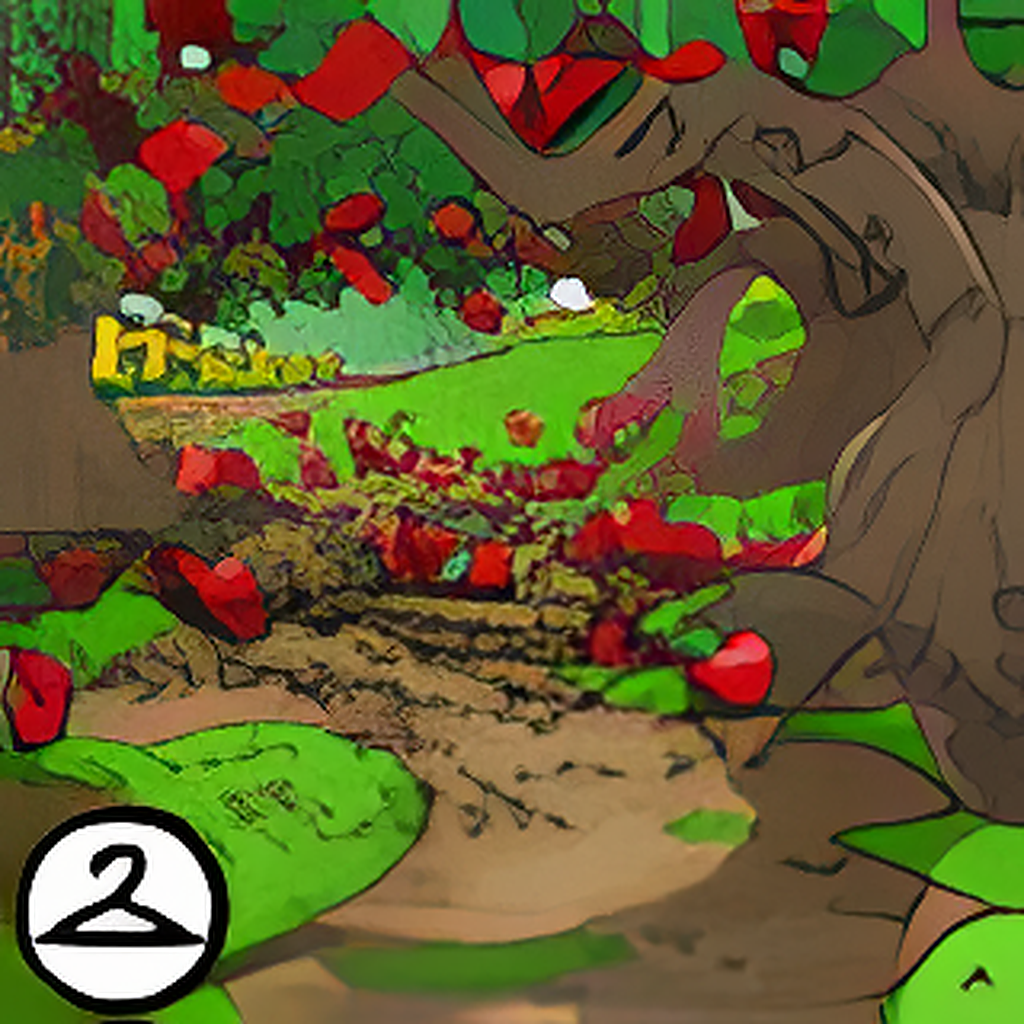 Apple Orchard Background