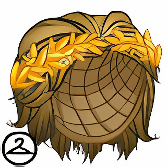Golden Laurel Wig