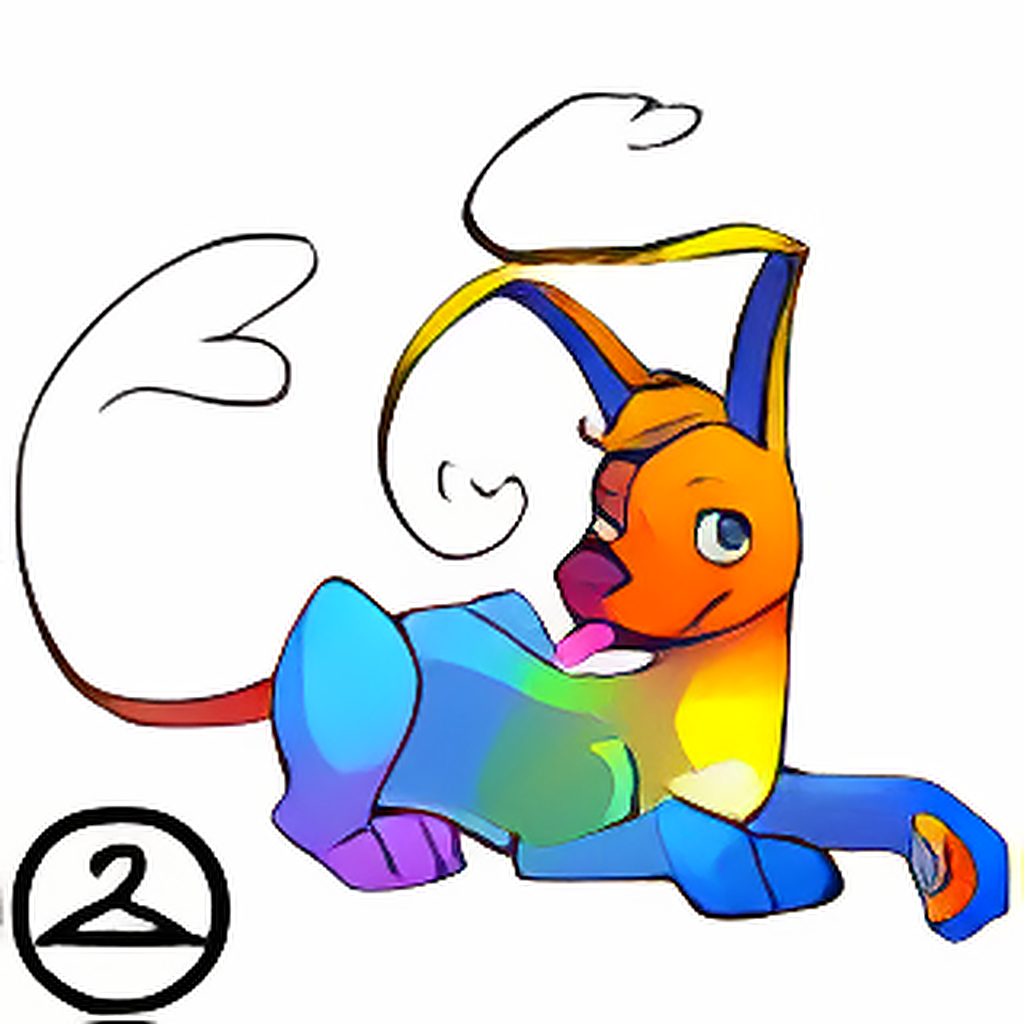 Adoring Rainbow Gelert