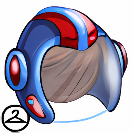 MiniMME21-S2a: Galactic Prince Helmet and Wig
