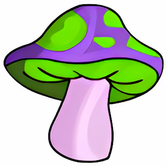 Purple Spotted Shroom