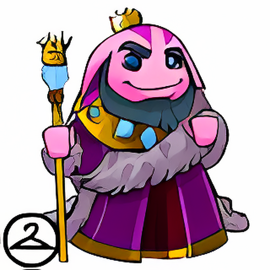 Prismatic Mirage: Nostalgic Royalboy Poogle