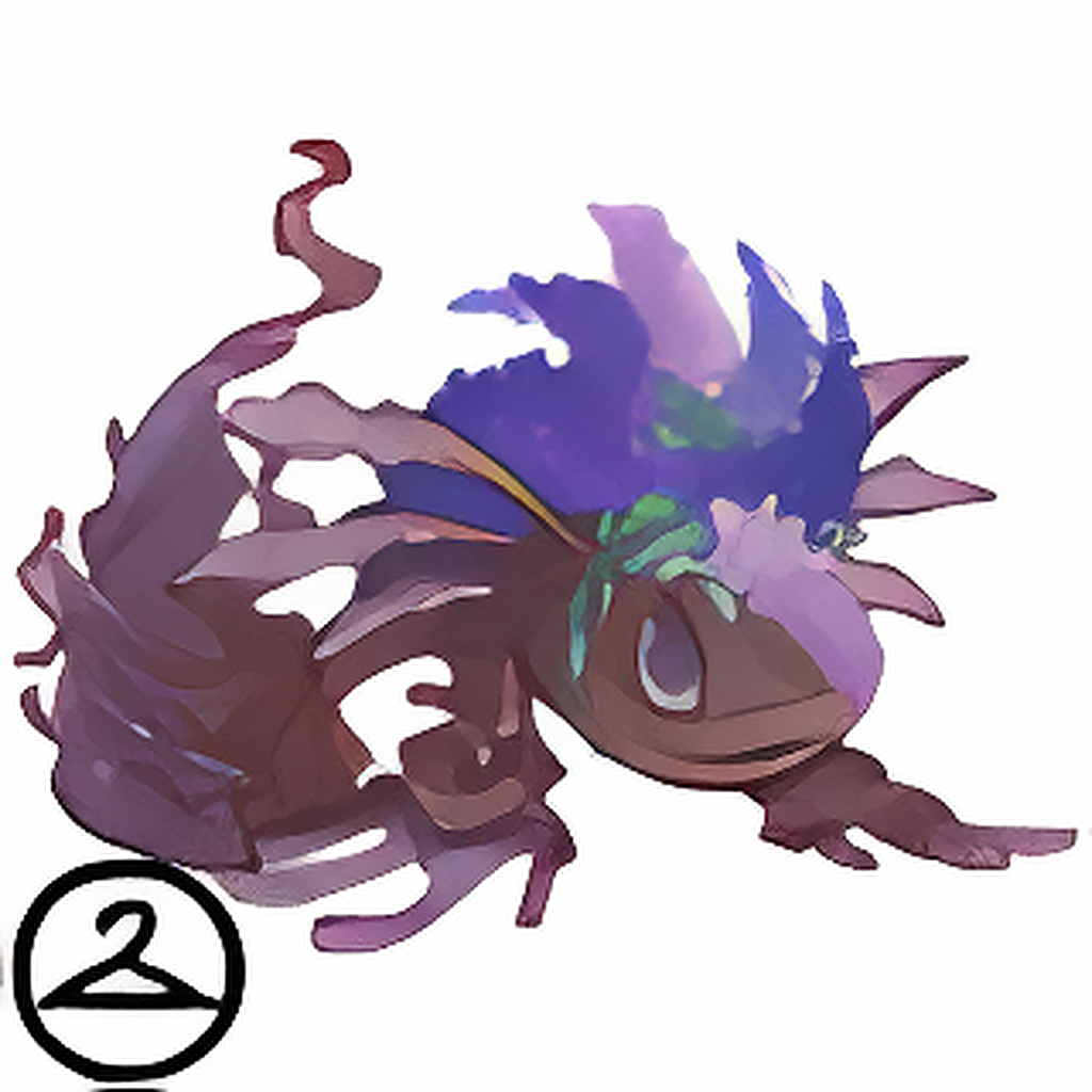 Prismatic Wisteria: Blooming Woodland Koi