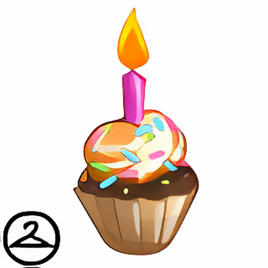 Mutant Birthday Cupcake