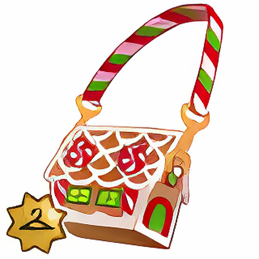 Gingerbread Home Purse