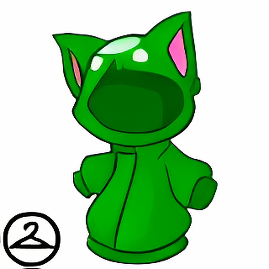 Dyeworks Green: Blue Kadoatie Hoodie