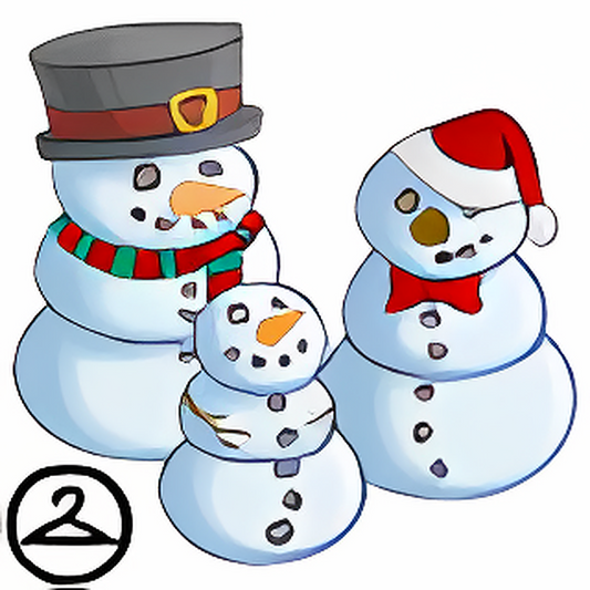 Snowman Nesting Dolls