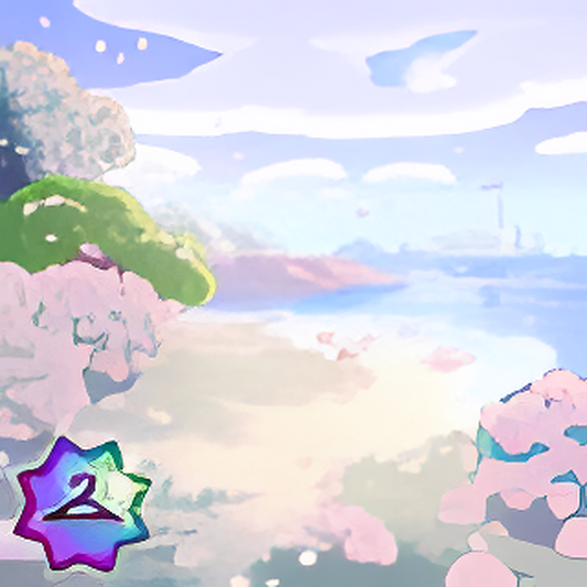 Dreamy Summer Beach Background