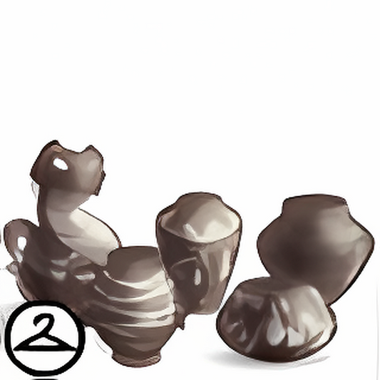 Tribal Pottery Foreground