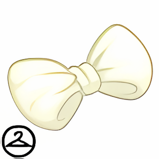 Dyeworks White: Pink Baby Bow
