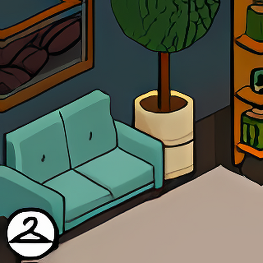 Pixel Habbo Hotel Coffee House Background