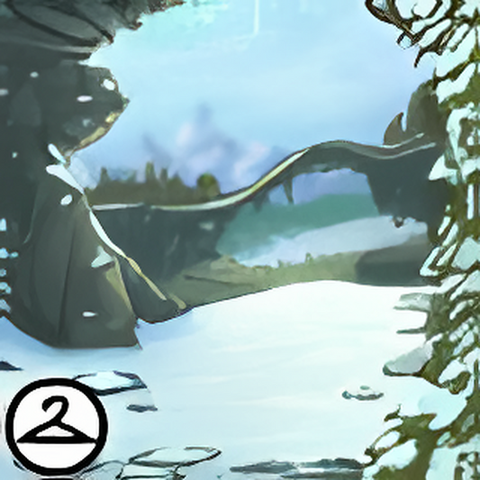 Journey Through Terror Mountain Panoramic Background 2 of 5