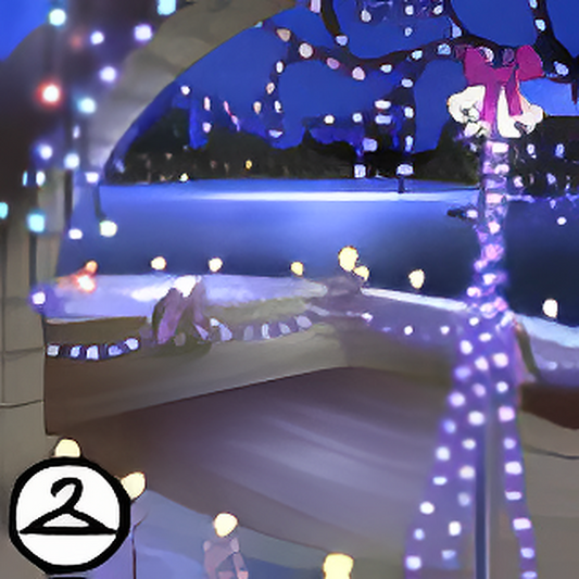 Premium Collectible: Holiday Boat Ride Background
