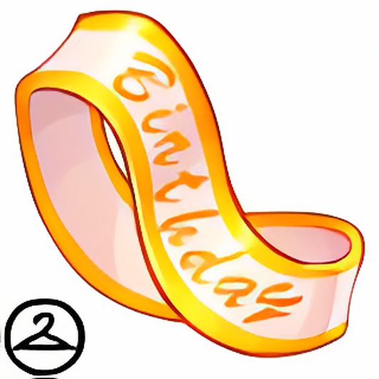 Maraquan Birthday Satin Sash