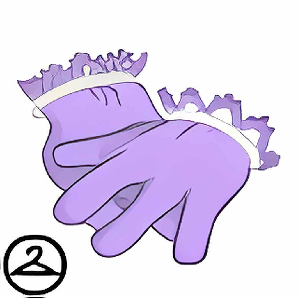 Dyeworks Lavender: Wonderland Gloves