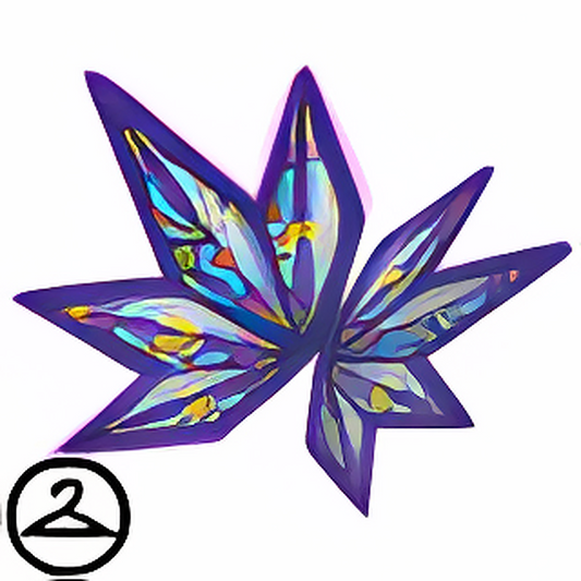 Glowing Paper Star Wings