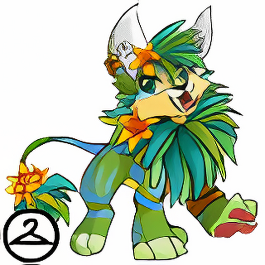 Prismatic Jade: Tropical Island Varwolf