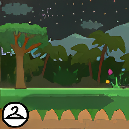 Sweltering Jungle Planet Background