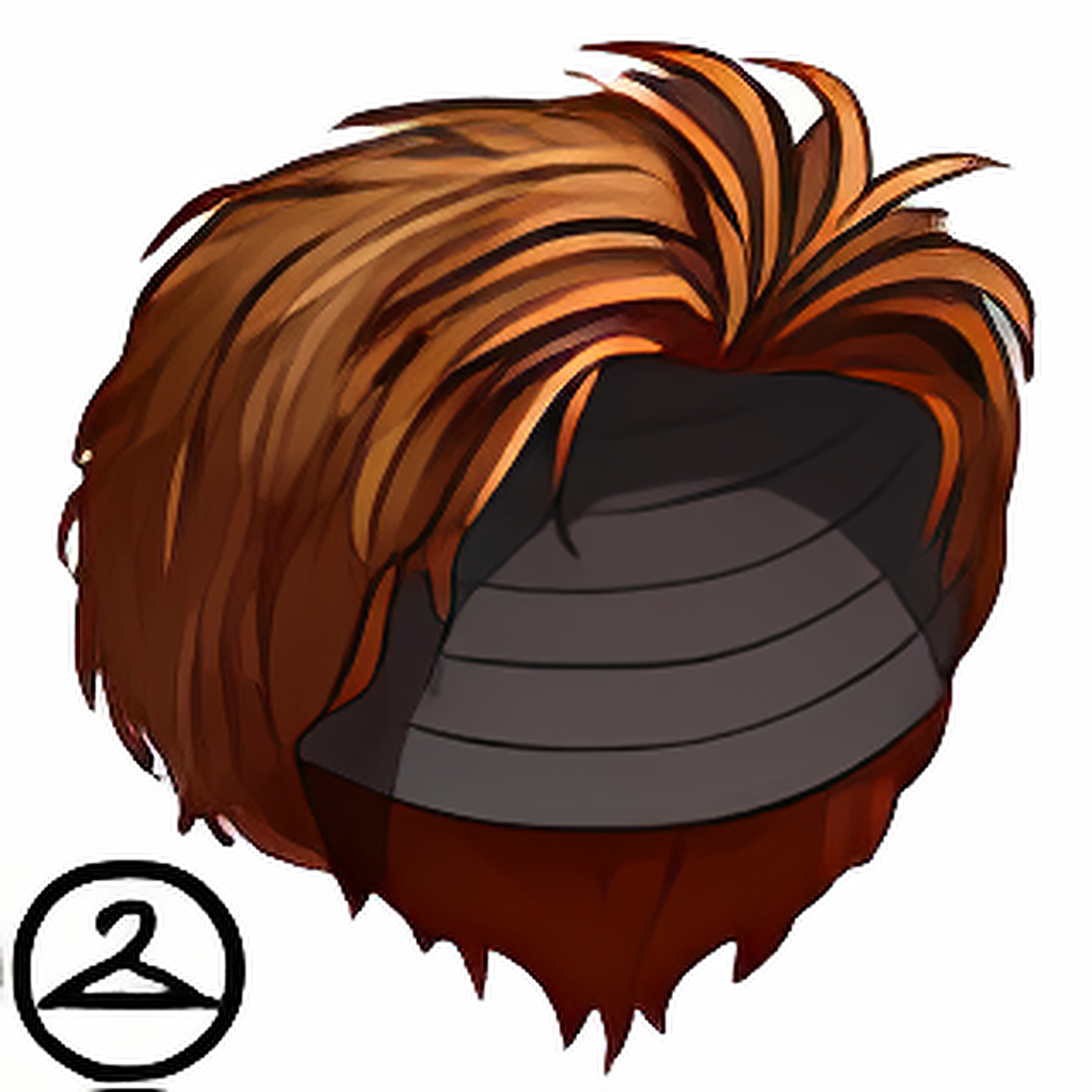 Short Windswept Wig