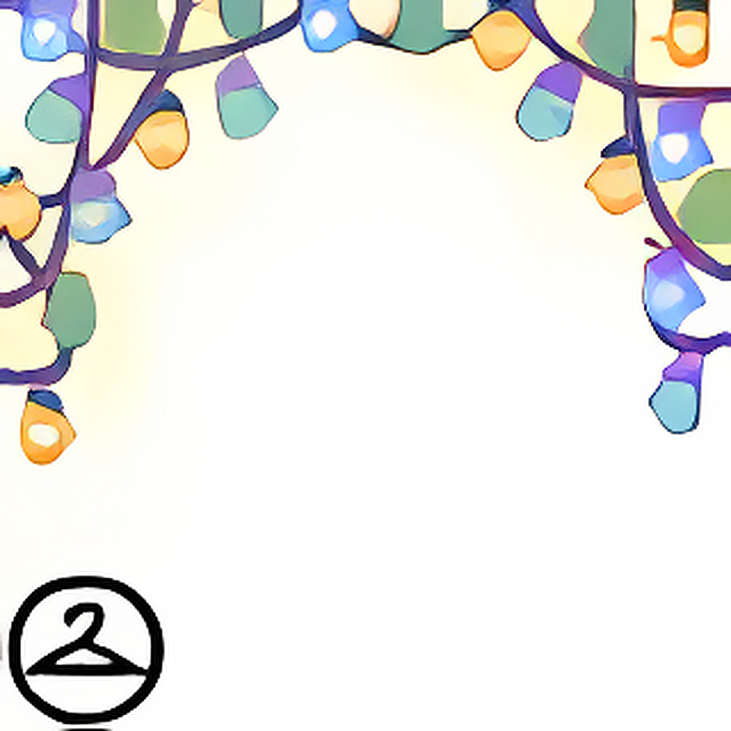 Winter Mitten String Lights