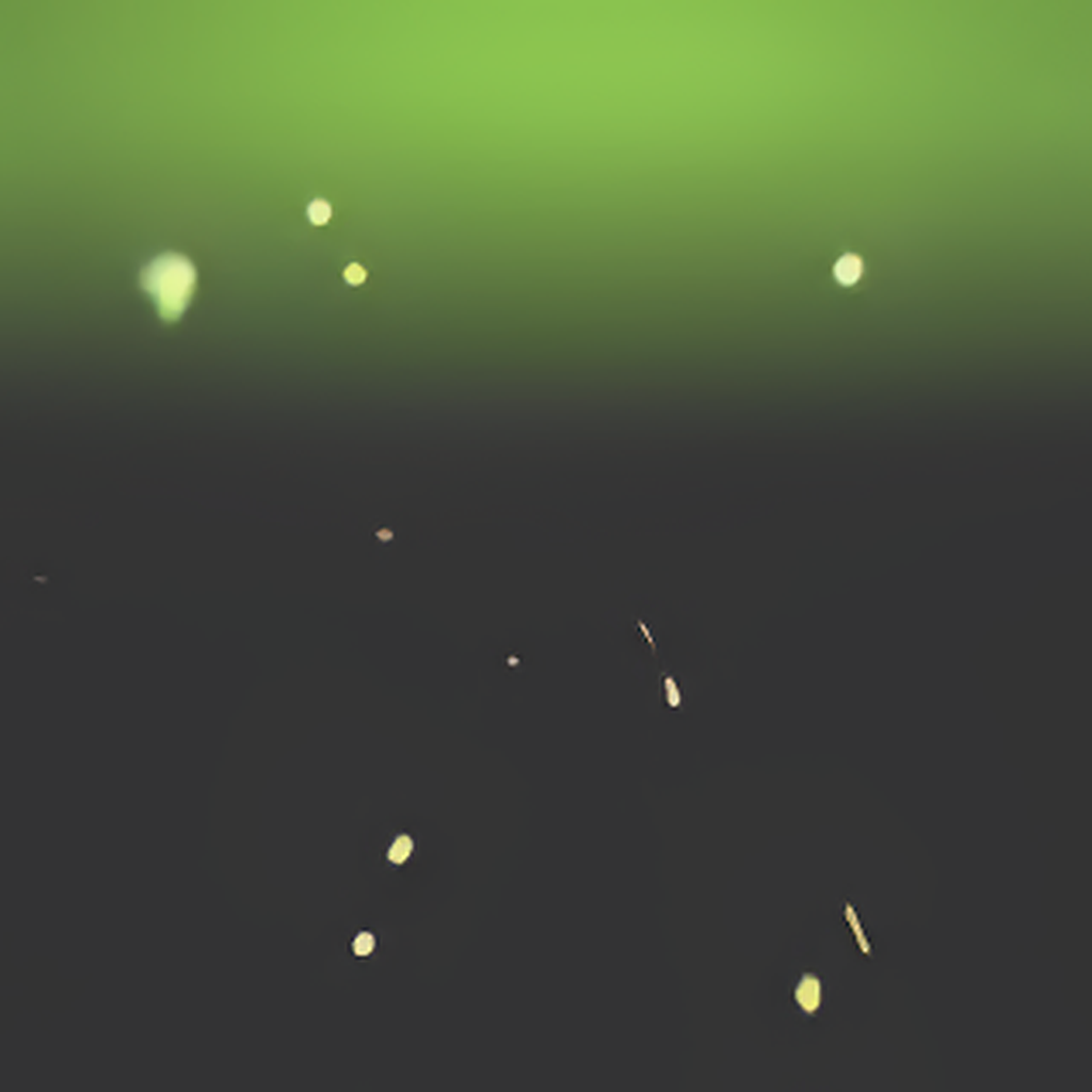Dyeworks Green: Fancy Sparkles Shower