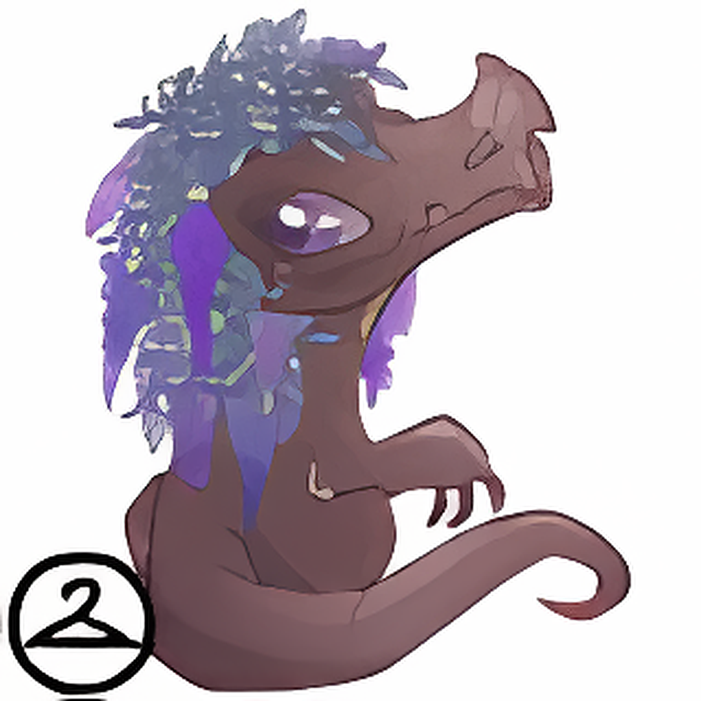 Prismatic Wisteria: Blooming Woodland Krawk