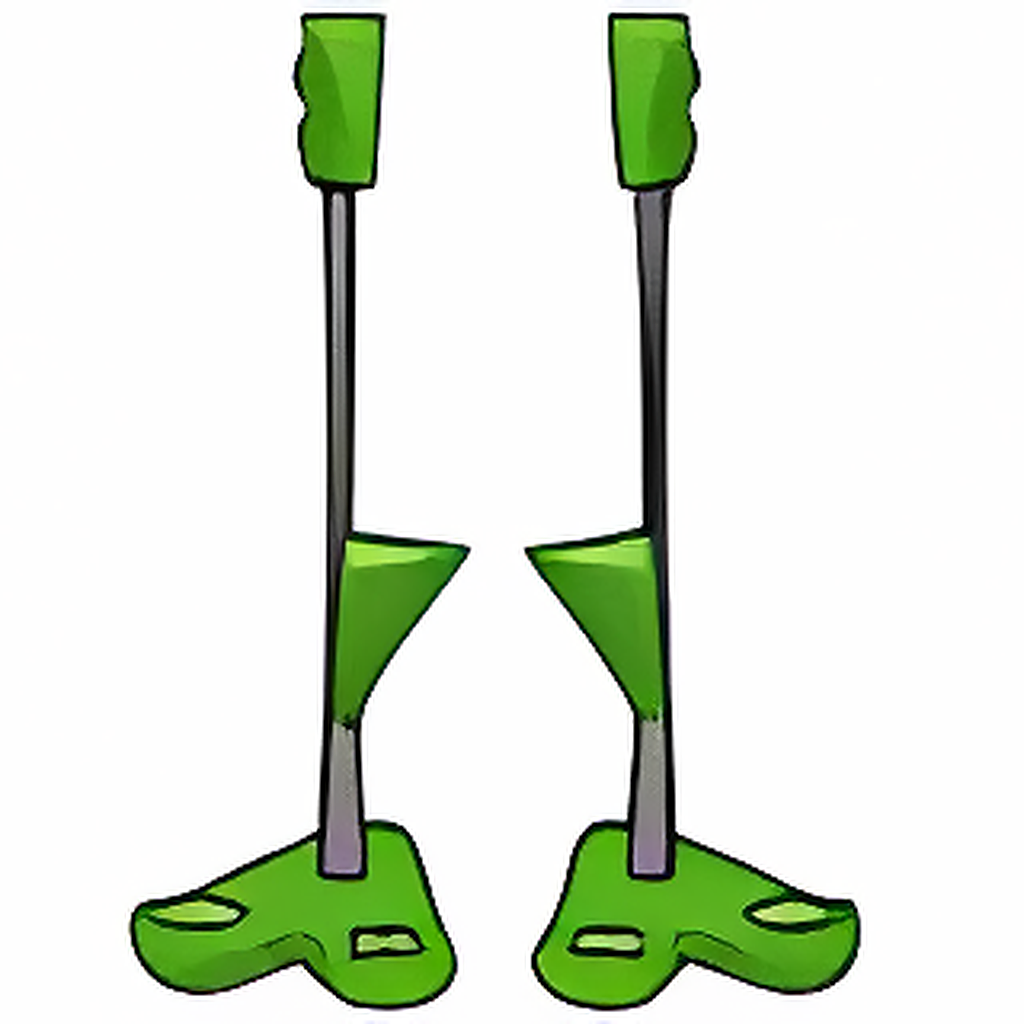 Green Attack Stilts