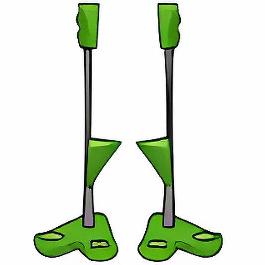Green Attack Stilts