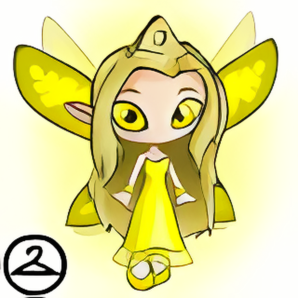 Floating Light Faerie Doll