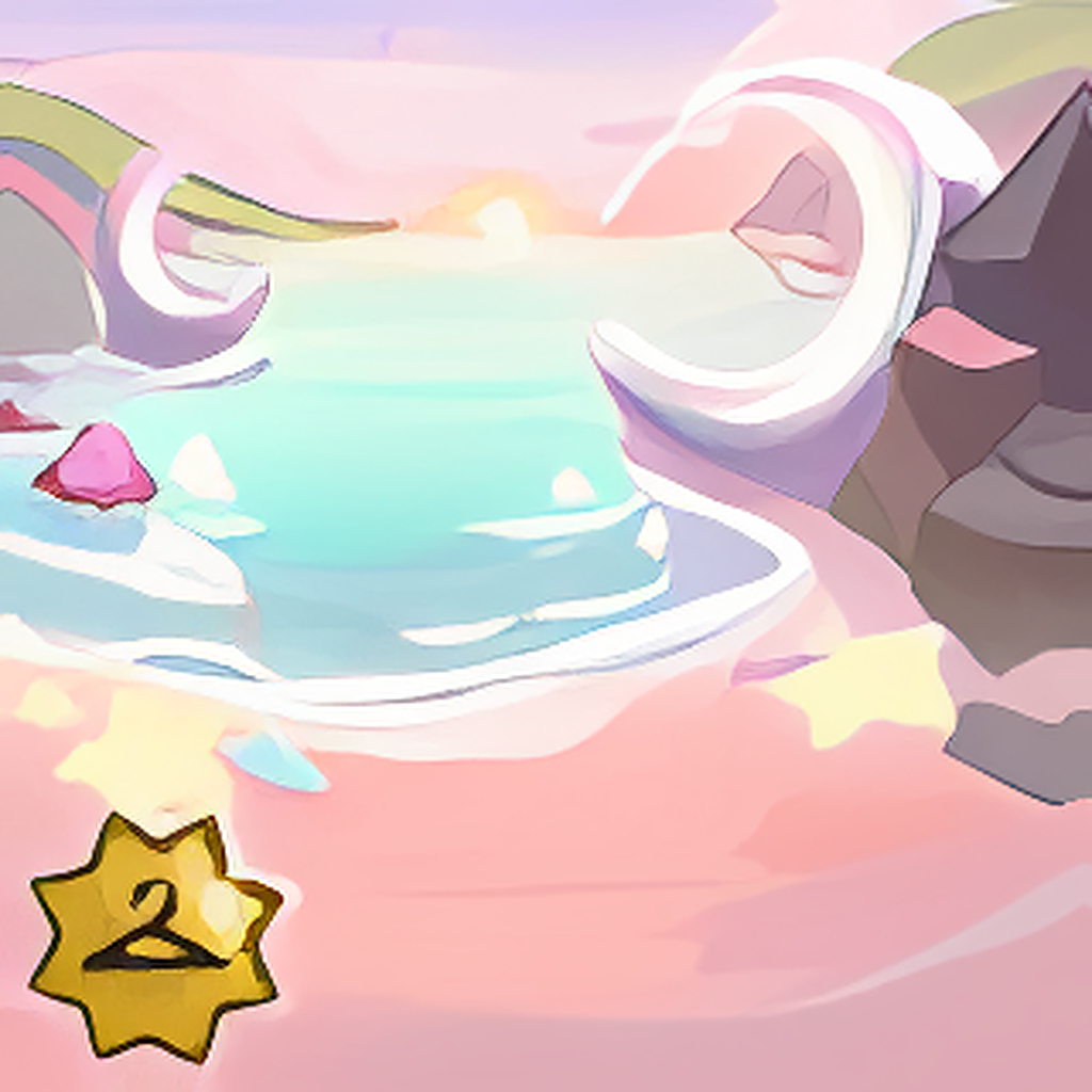 Starfallen Beach Background