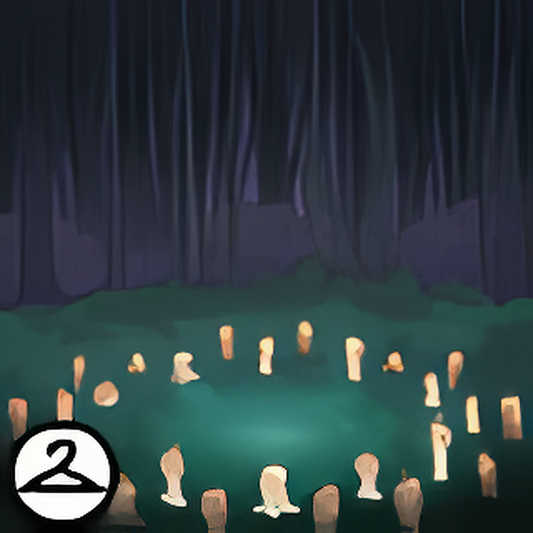 Magic Spell Circle Background
