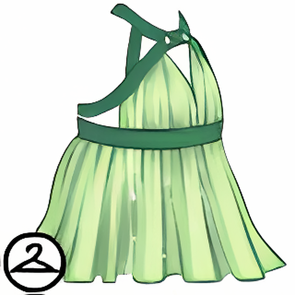 Dyeworks Green: Lighted Spring Dress