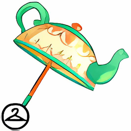 Shiny Teapot Parasol