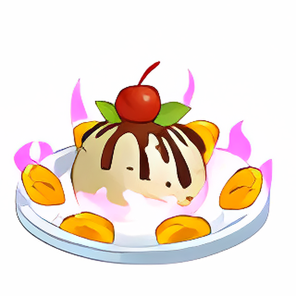 Ice Cream Flambe
