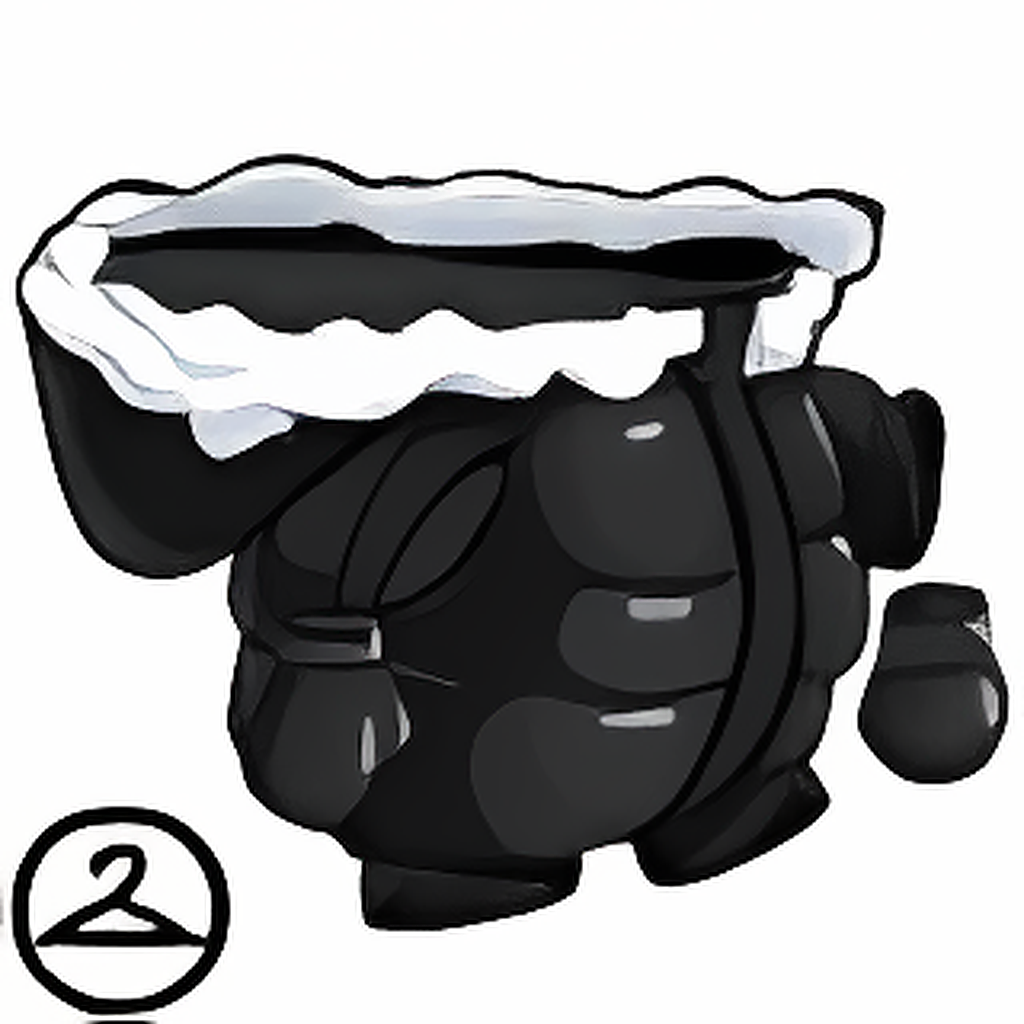 Dyeworks Black: Baby Puffy Winter Onesie
