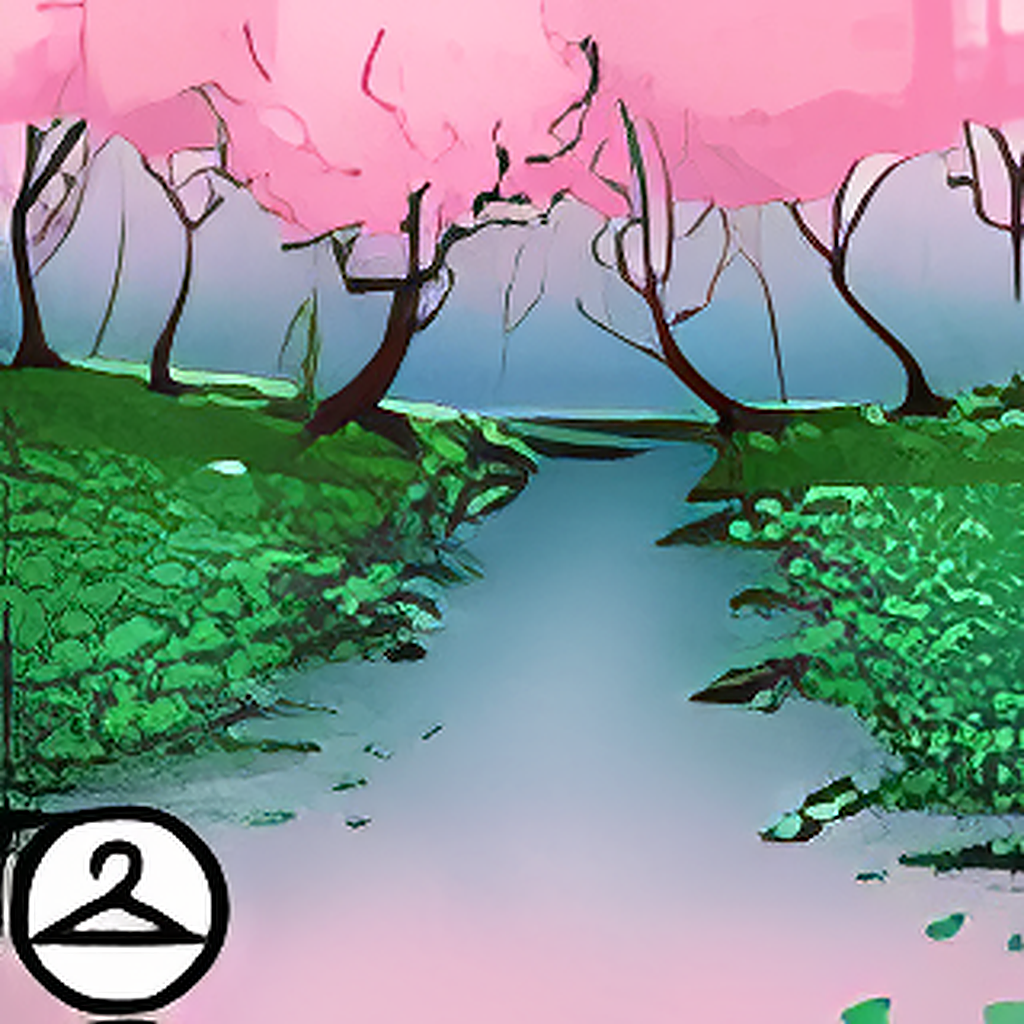 Dyeworks Pastel Pink: Rainy Spring Day Background