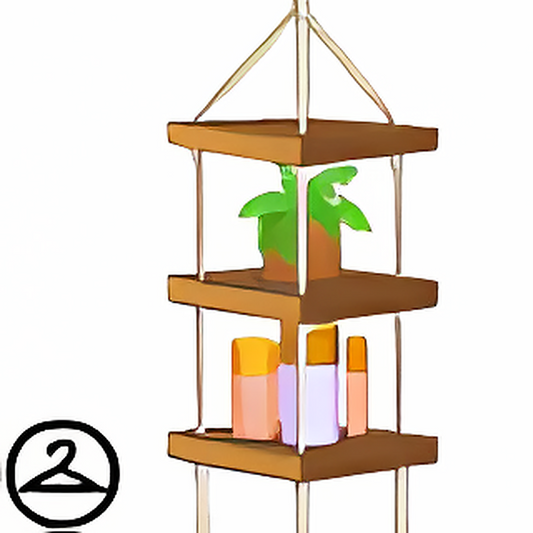 Hanging Wood Shelves