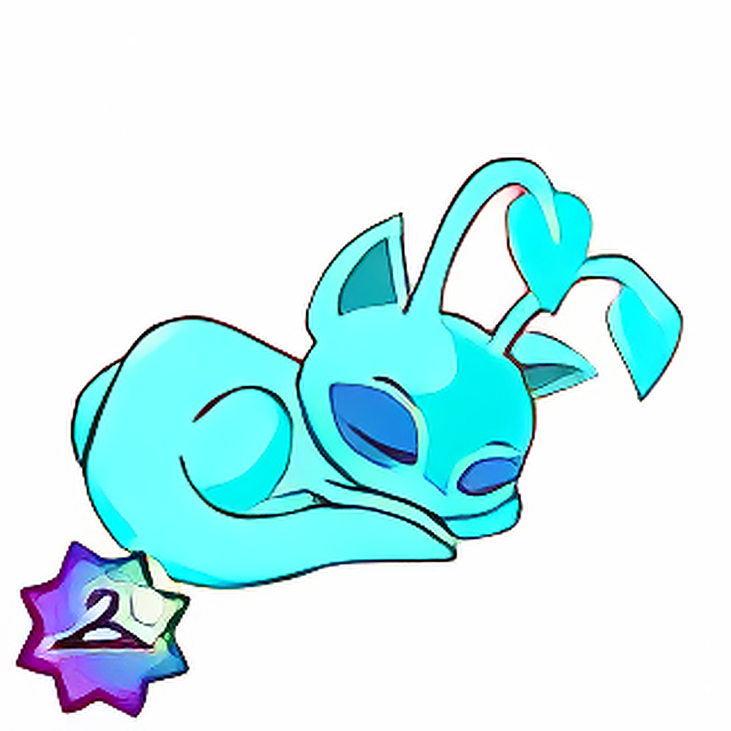 Sleeping Blue Aisha Trinket