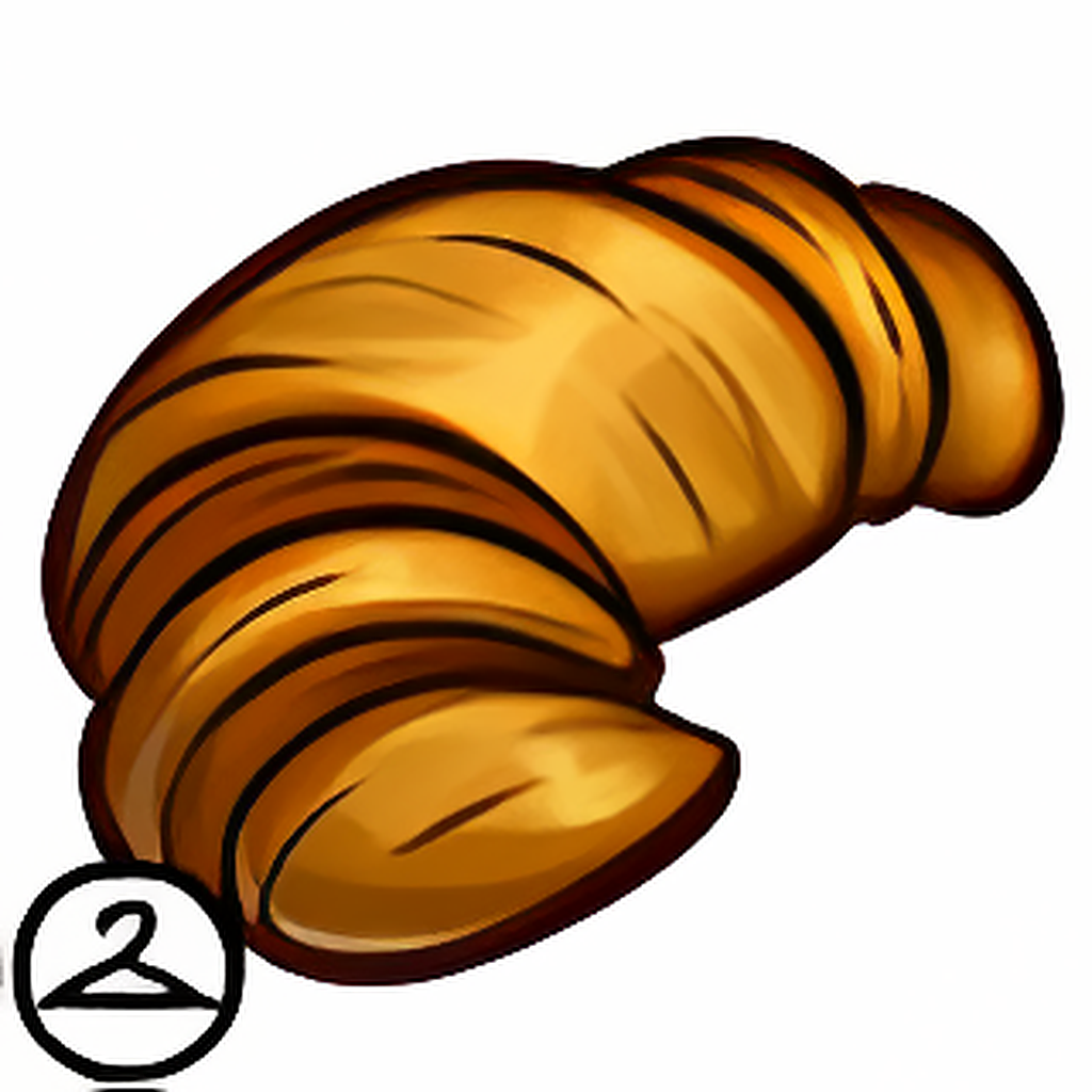Freshly Baked Buttery Croissant