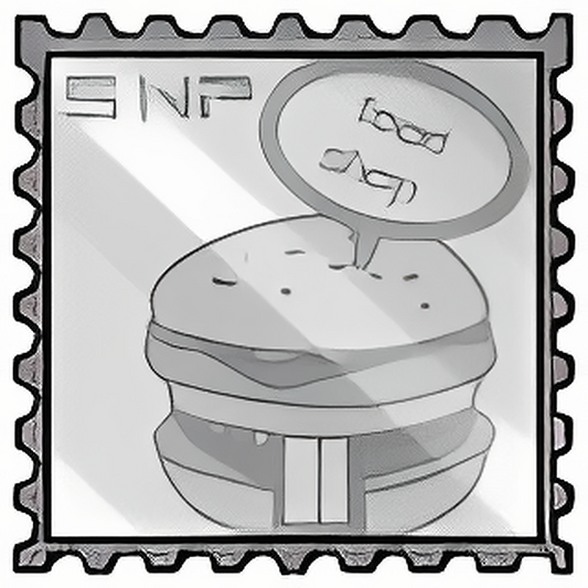 Foil Food Shop Stamp