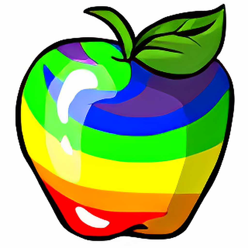Rainbow Apple