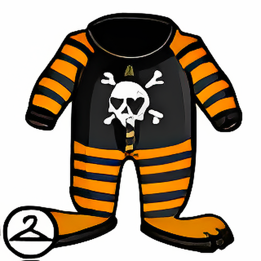 Halloween Footed Pyjamas