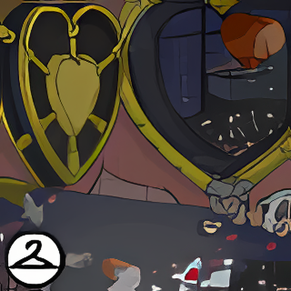 Locked Up Hearts Vault Background
