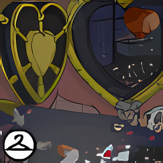 Locked Up Hearts Vault Background